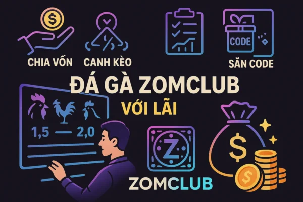 Áp dụng mẹo chia vốn, canh kèo, săn code để luôn có lãi khi chơi đá gà ZomClub!